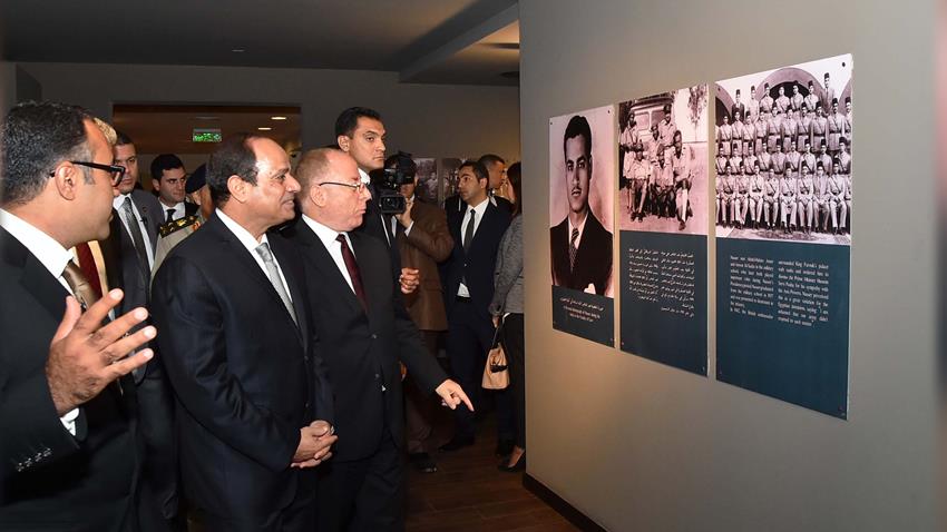 افتتح الرئيس عبد الفتاح السيسي صباح اليوم متحف الزعيم الراحل جمال عبد الناصر