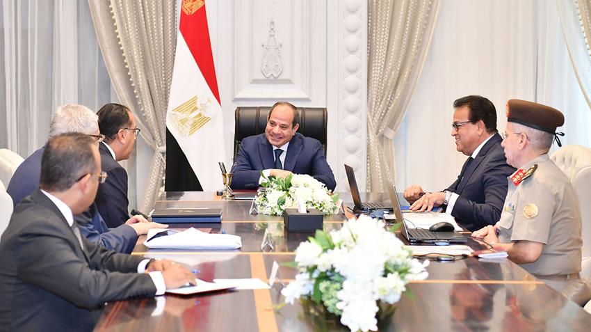 الرئيس عبد الفتاح السيسي يتابع جهود تطوير منظومة الصحة على مستوى الجمهورية