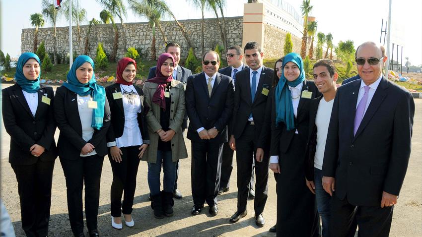 الرئيس عبد الفتاح السيسي يزور بورسعيد ويفتتح عدد من المشروعات
