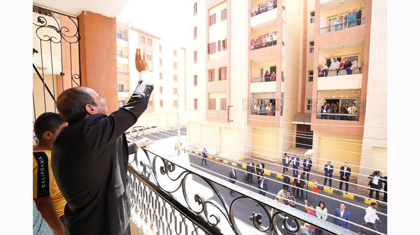 زيارة الرئيس عبد الفتاح السيسي لمحافظة بني سويف