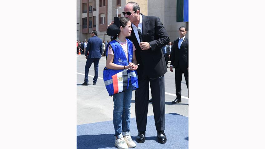 زيارة الرئيس عبد الفتاح السيسي لمحافظة بني سويف