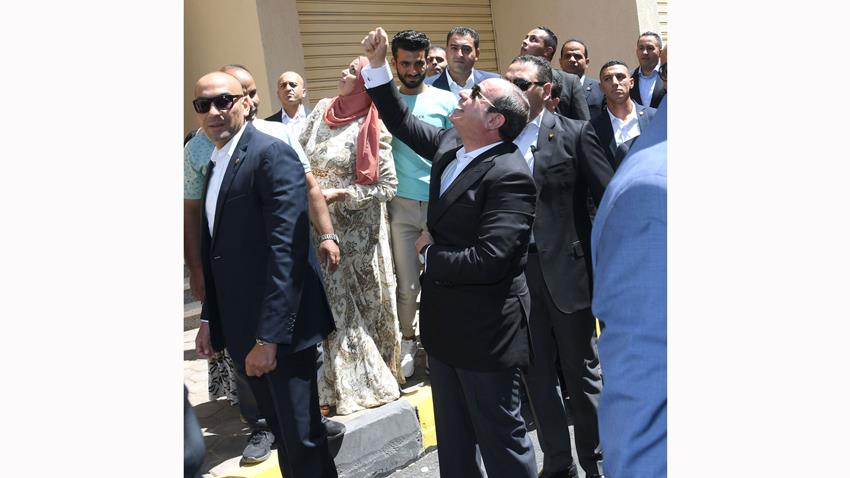 زيارة الرئيس عبد الفتاح السيسي لمحافظة بني سويف