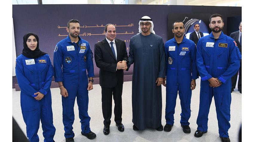 ‎ الرئيس عبد الفتاح السيسي يلتقي رئيس دولة الإمارات العربية المتحدة في أبو ظبي