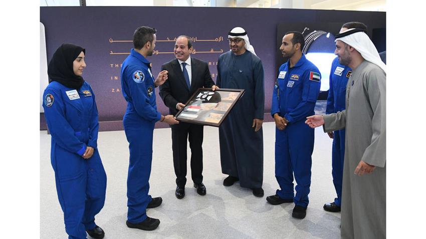 ‎ الرئيس عبد الفتاح السيسي يلتقي رئيس دولة الإمارات العربية المتحدة في أبو ظبي