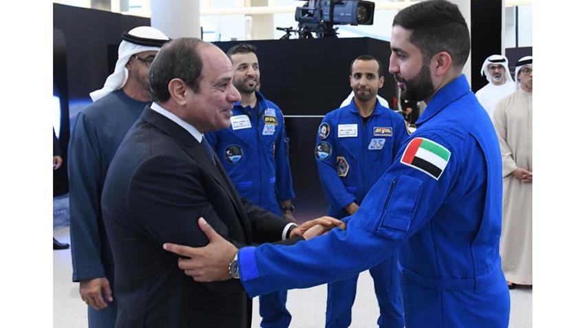 Le Président Al-Sissi rencontre le président des ÉAU à Abou Dhabi