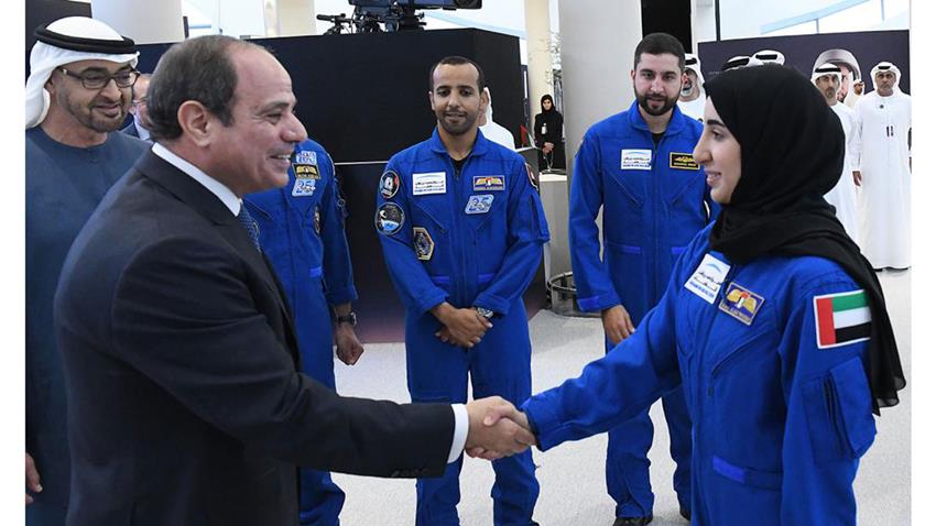Le Président Al-Sissi rencontre le président des ÉAU à Abou Dhabi