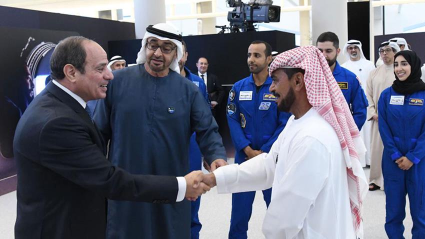 Le Président Al-Sissi rencontre le président des ÉAU à Abou Dhabi