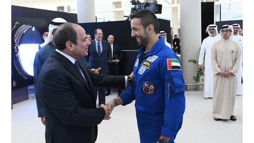 Le Président Al-Sissi rencontre le président des ÉAU à Abou Dhabi