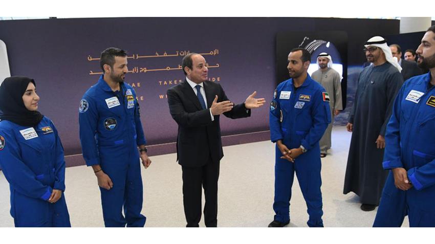 Le Président Al-Sissi rencontre le président des ÉAU à Abou Dhabi