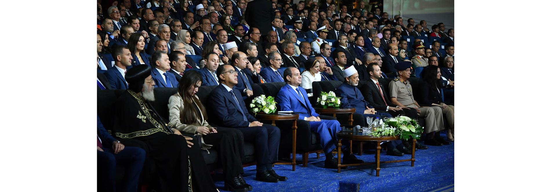 الرئيس عبد الفتاح السيسي يشارك في مؤتمر حكاية وطن "بين الرؤية والإنجاز"