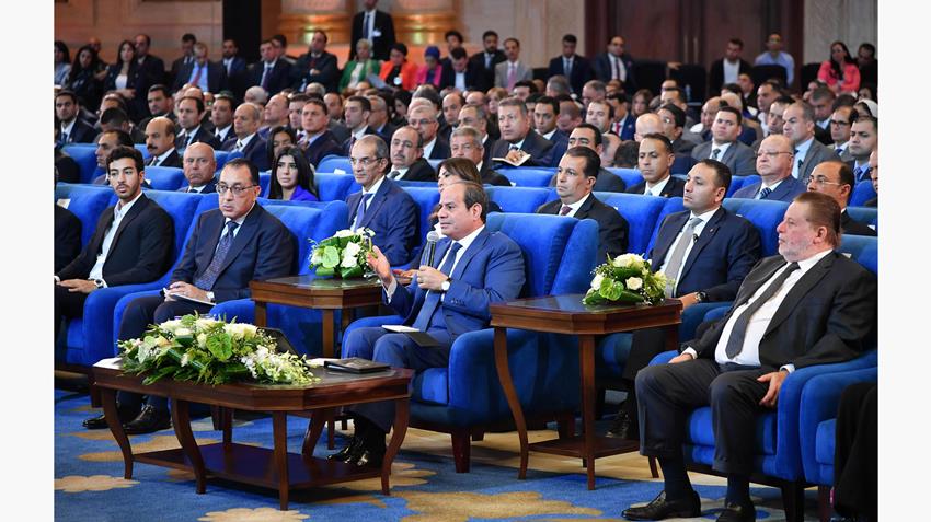 الرئيس عبد الفتاح السيسي يشارك في مؤتمر حكاية وطن "بين الرؤية والإنجاز"