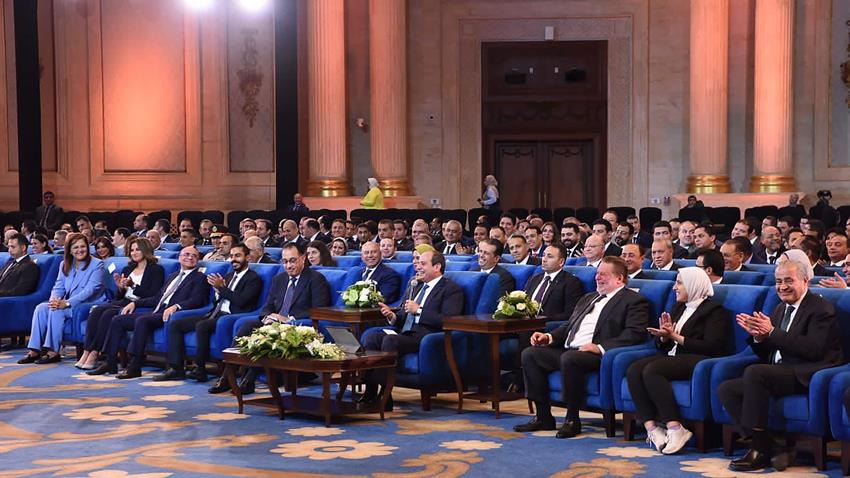 President El-Sisi Attends the Energy Session of the “ Story of Homeland” 2023 Conference