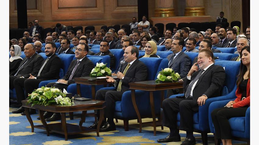 President El-Sisi Attends the Second Day of the “Story of a Homeland” 2023 Conference