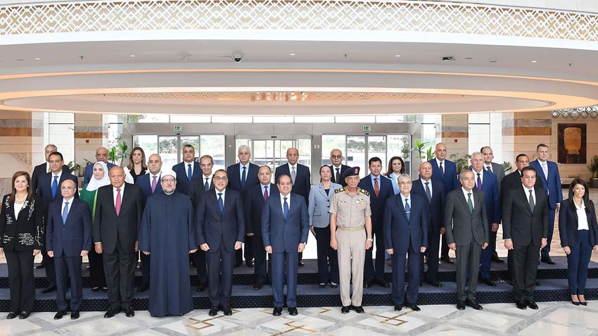 الرئيس عبد الفتاح السيسي يزور المقر الجديد لرئاسة مجلس الوزراء بالعاصمة الإدارية الجديد