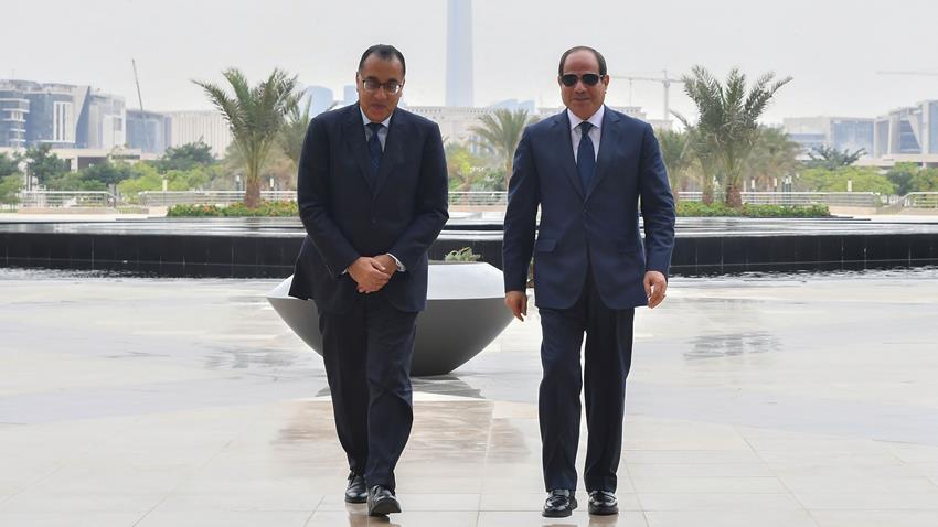 الرئيس عبد الفتاح السيسي يزور المقر الجديد لرئاسة مجلس الوزراء بالعاصمة الإدارية الجديد