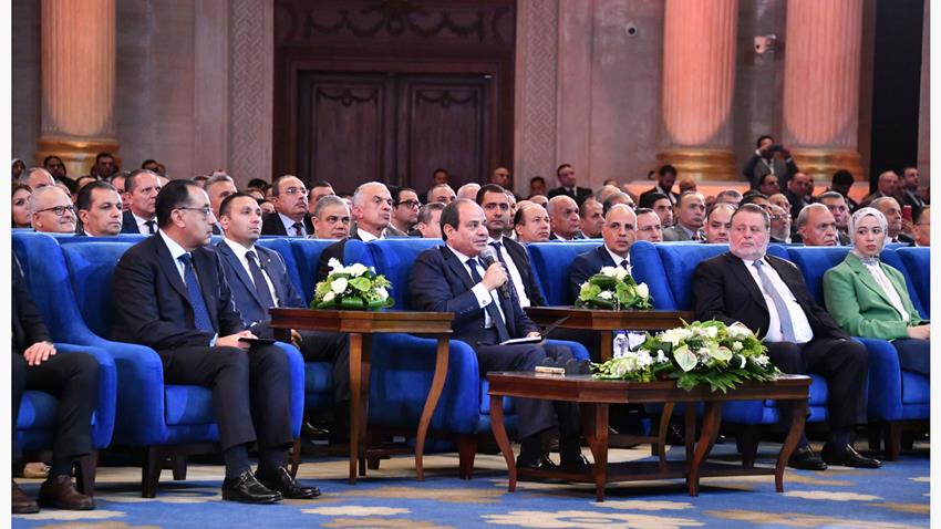 الرئيس عبد الفتاح السيسي يشهد فعاليات اليوم الثالث من مؤتمر حكاية وطن