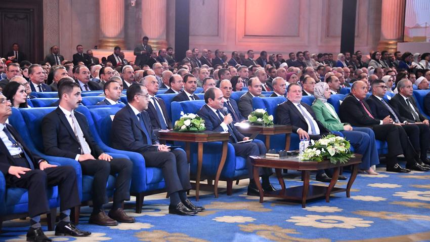 الرئيس عبد الفتاح السيسي يشهد فعاليات اليوم الثالث من مؤتمر حكاية وطن
