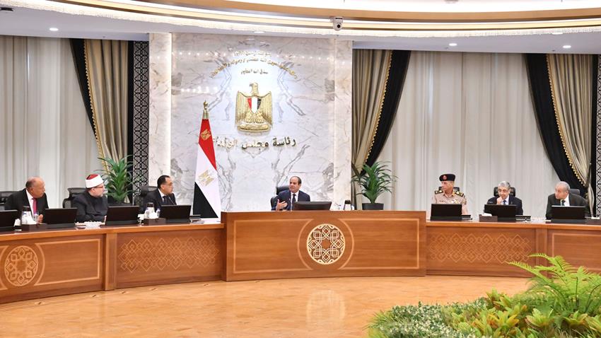 الرئيس عبد الفتاح السيسي يزور المقر الجديد لرئاسة مجلس الوزراء بالعاصمة الإدارية الجديدة