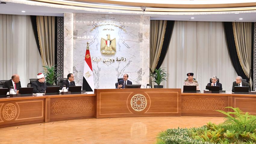 الرئيس عبد الفتاح السيسي يزور المقر الجديد لرئاسة مجلس الوزراء بالعاصمة الإدارية الجديدة