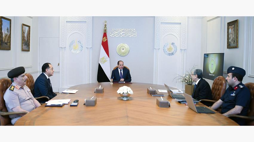 السيد الرئيس يتناول جهود الدولة في تفعيل المشروع القومي "مستقبل مصر" وعدد من المشروعات الأخرى