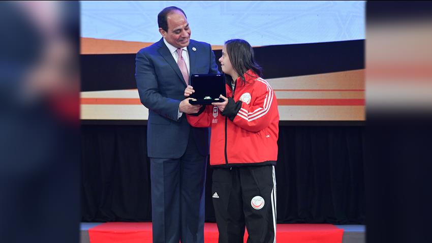 الرئيس عبد الفتاح السيسي يشارك في احتفالية "قادرون بأختلاف"