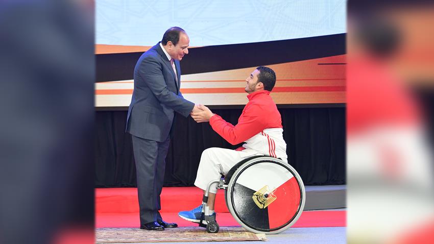 الرئيس عبد الفتاح السيسي يشارك في احتفالية "قادرون بأختلاف"