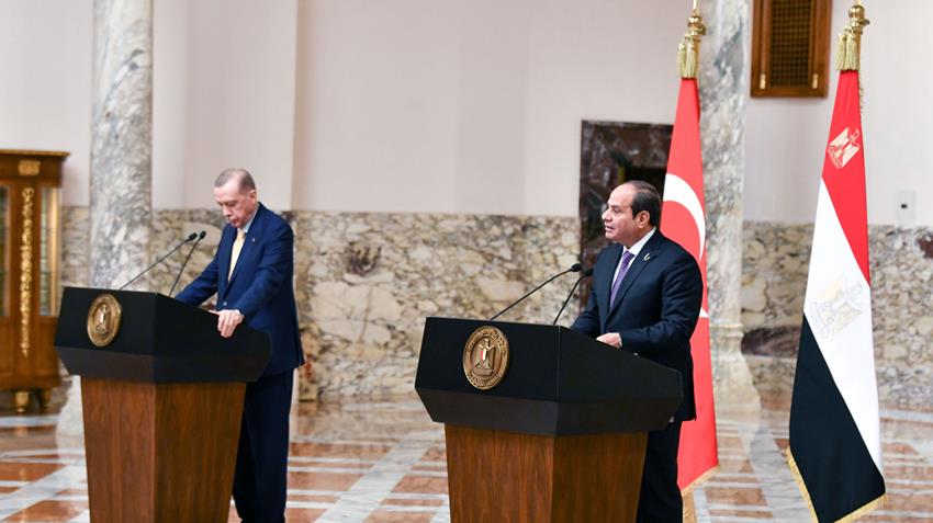 President El-Sisi’s Speech at Joint Press Conference with President of Türkiye Erdoğan