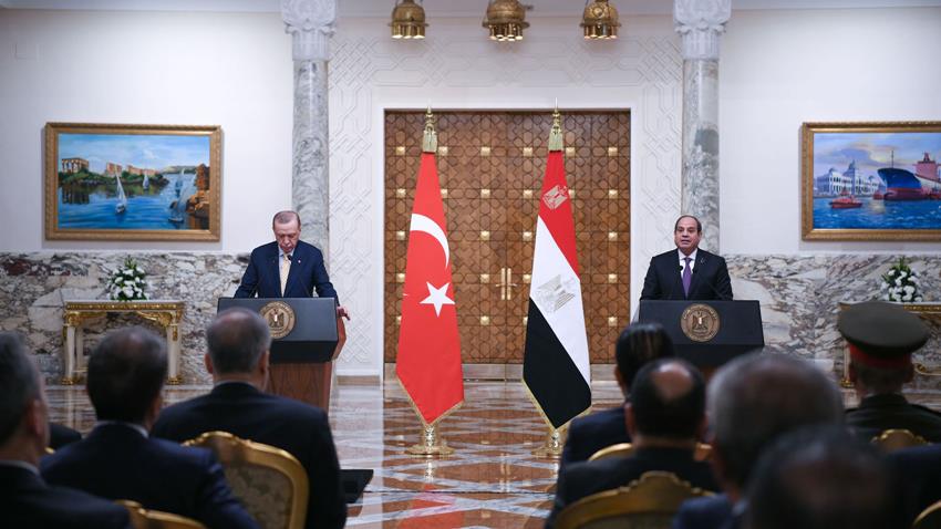 President El-Sisi’s Speech at Joint Press Conference with President of Türkiye Erdoğan