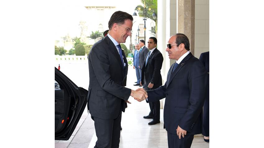 President El-Sisi to Meet Dutch Prime Minister