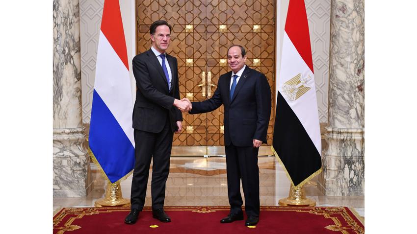 President El-Sisi to Meet Dutch Prime Minister