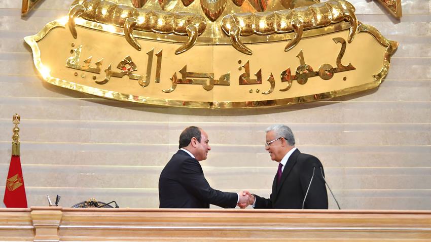 أداء اليمين الدستورية لفترة رئاسية جديدة