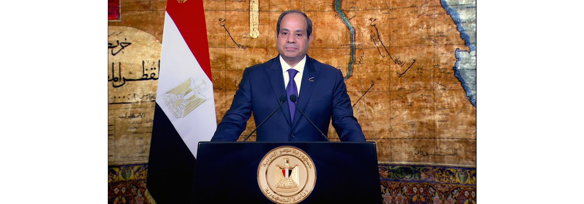 كلمة الرئيس عبد الفتاح السيسي بمناسبة الاحتفال بالذكرى الـ 42 لتحرير سيناء