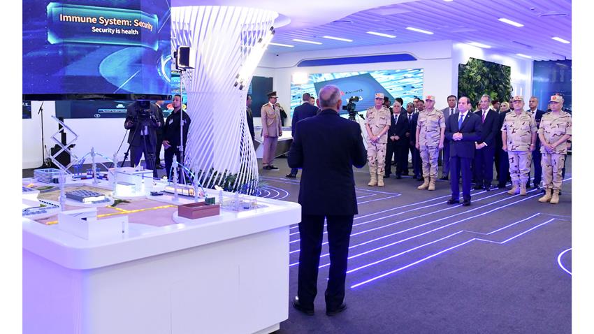 الرئيس عبد الفتاح السيسي يشهد افتتاح مراكز البيانات والحوسبة السحابية الحكومية