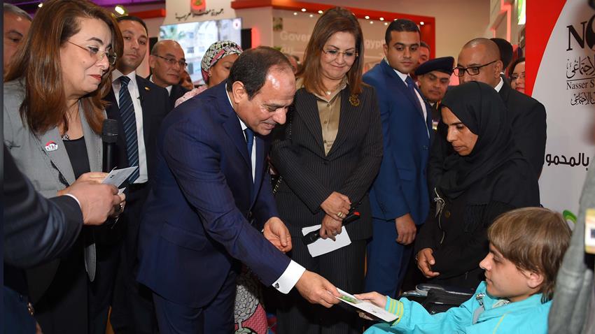 الرئيس عبد الفتاح السيسي يشهد افتتاح الدورة الحادية والعشرين لمؤتمر ومعرض القاهرة الدولي للاتصالات
