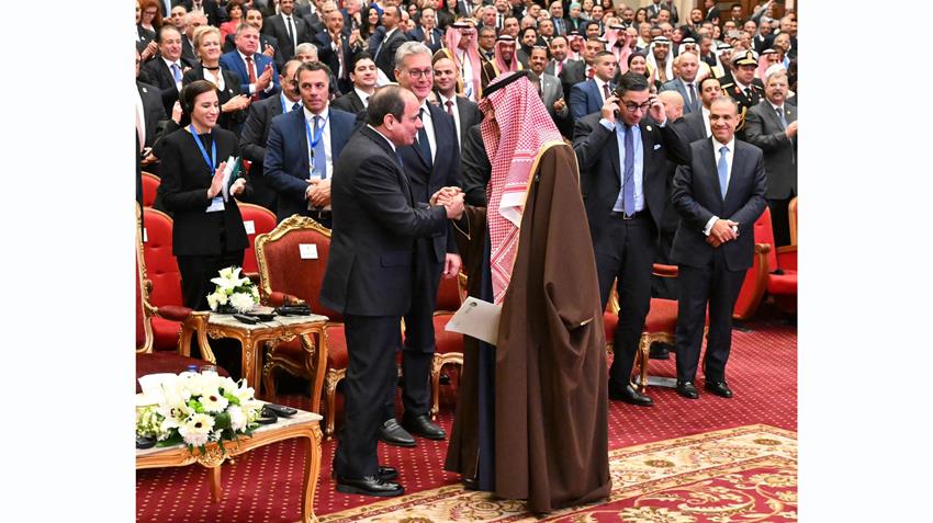 الرئيس عبد الفتاح السيسي يشهد افتتاح فعاليات مؤتمر ومعرض مصر الدولي الثامن للطاقة "إيجبس ٢٠٢٥"