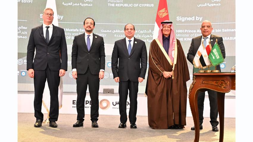 الرئيس عبد الفتاح السيسي يشهد افتتاح فعاليات مؤتمر ومعرض مصر الدولي الثامن للطاقة "إيجبس ٢٠٢٥"