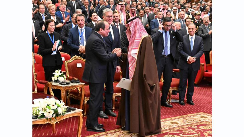 الرئيس عبد الفتاح السيسي يشهد افتتاح فعاليات مؤتمر ومعرض مصر الدولي الثامن للطاقة "إيجبس ٢٠٢٥"
