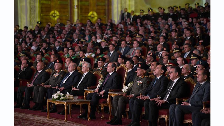الرئيس عبد الفتاح السيسي يشهد الندوة التثقيفية الحادية والأربعين للقوات المسلحة في ذكرى يوم الشهيد