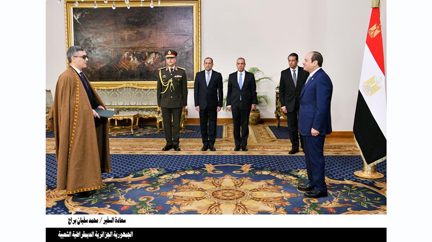 President El-Sisi Receives Credential Letters of 23 New Ambassadors