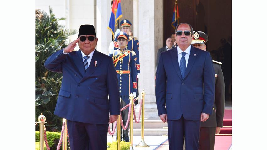 President El-Sisi Holds Talks with Indonesian President