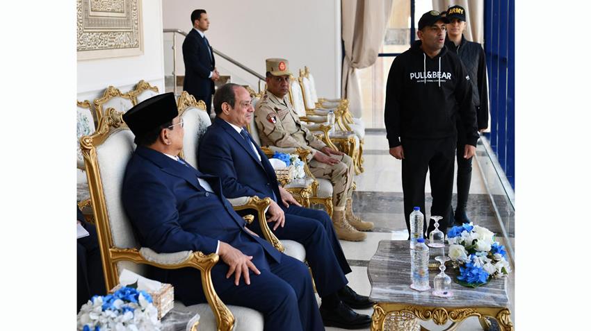 President El-Sisi Holds Talks with Indonesian President