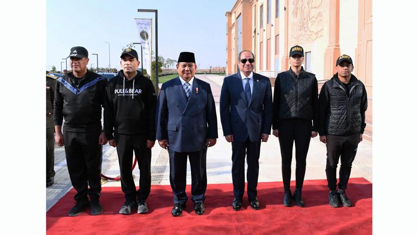 President El-Sisi Holds Talks with Indonesian President