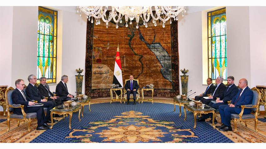 السيد الرئيس يستقبل نائب رئيس مجلس الوزراء ووزير الشئون الخارجية والتعاون الدولي الإيطالي