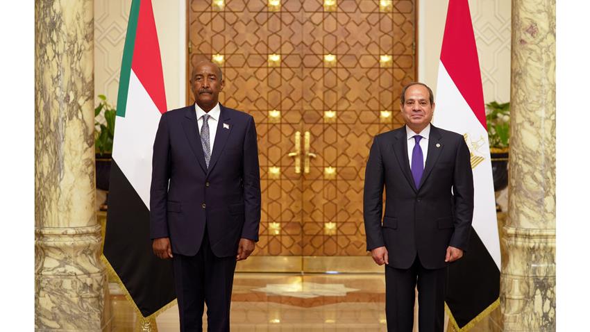 Le Président Al-Sissi reçoit le président du Conseil de souveraineté soudanais