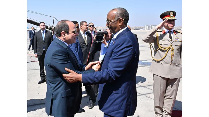 President El-Sisi Receives President of Sudan’s Sovereign Council General Al-Burhan