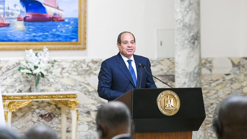 المؤتمر الصحفي المشترك مع الرئيس الأنجولي