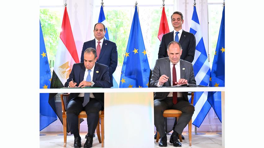 الرئيس السيسي يلتق رئيس الوزراء اليوناني - جريدة الوطن اليوم