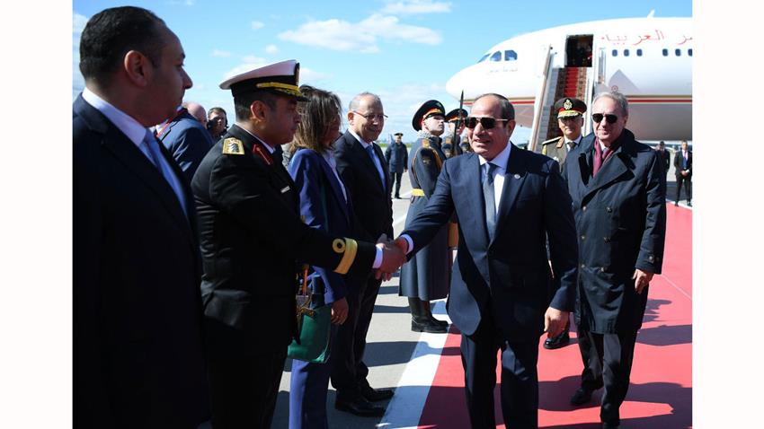 Le Président Al-Sissi arrive à Moscou pour participer à la célébration du Jour de la Victoire