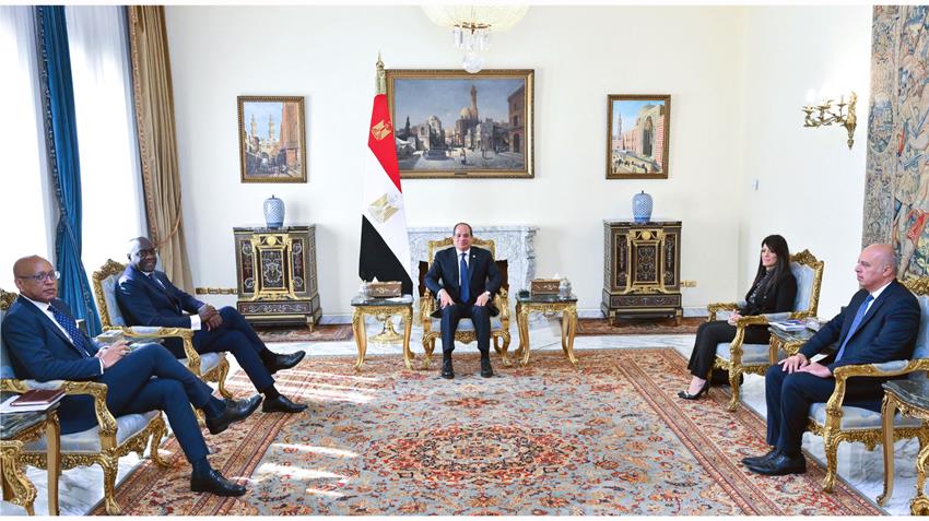 الرئيس عبد الفتاح السيسي يستقبل الرئيس التنفيذي لمؤسسة التمويل الدولية