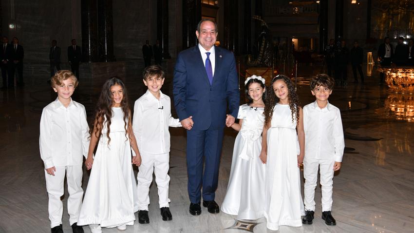 Le Président Al-Sissi assiste à la célébration de Nation de paix